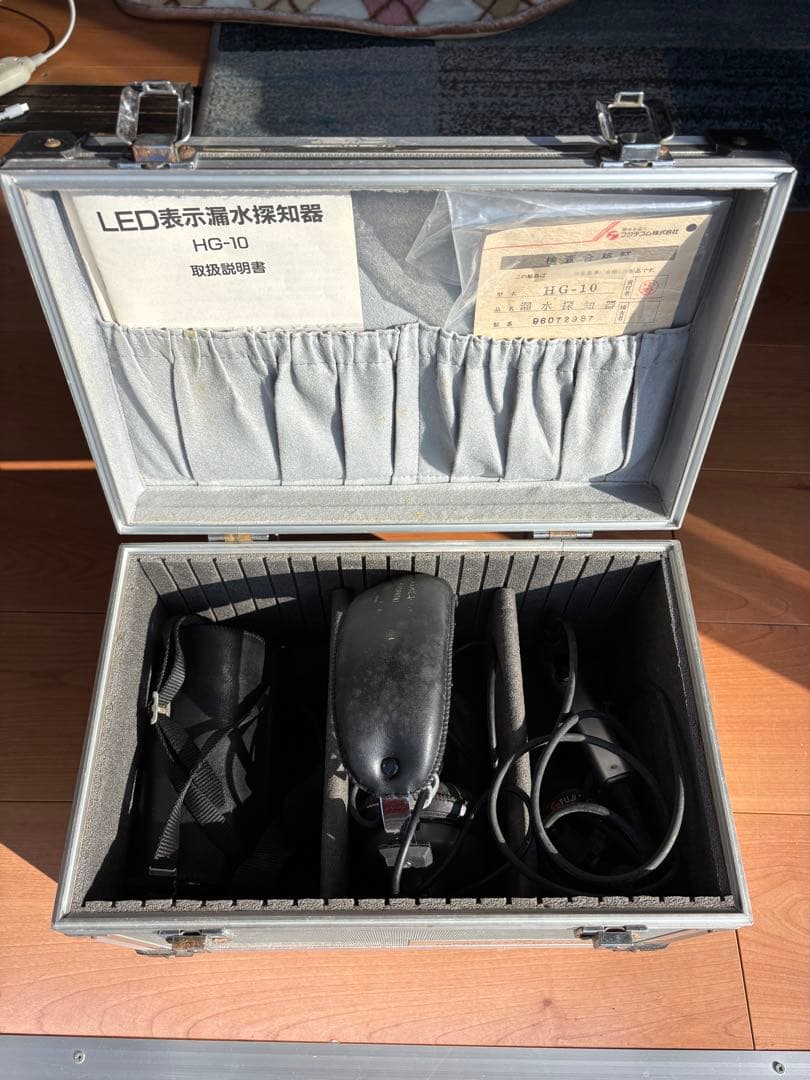 LED表示漏水探知器 FUJI TECOM HG-10 中古品