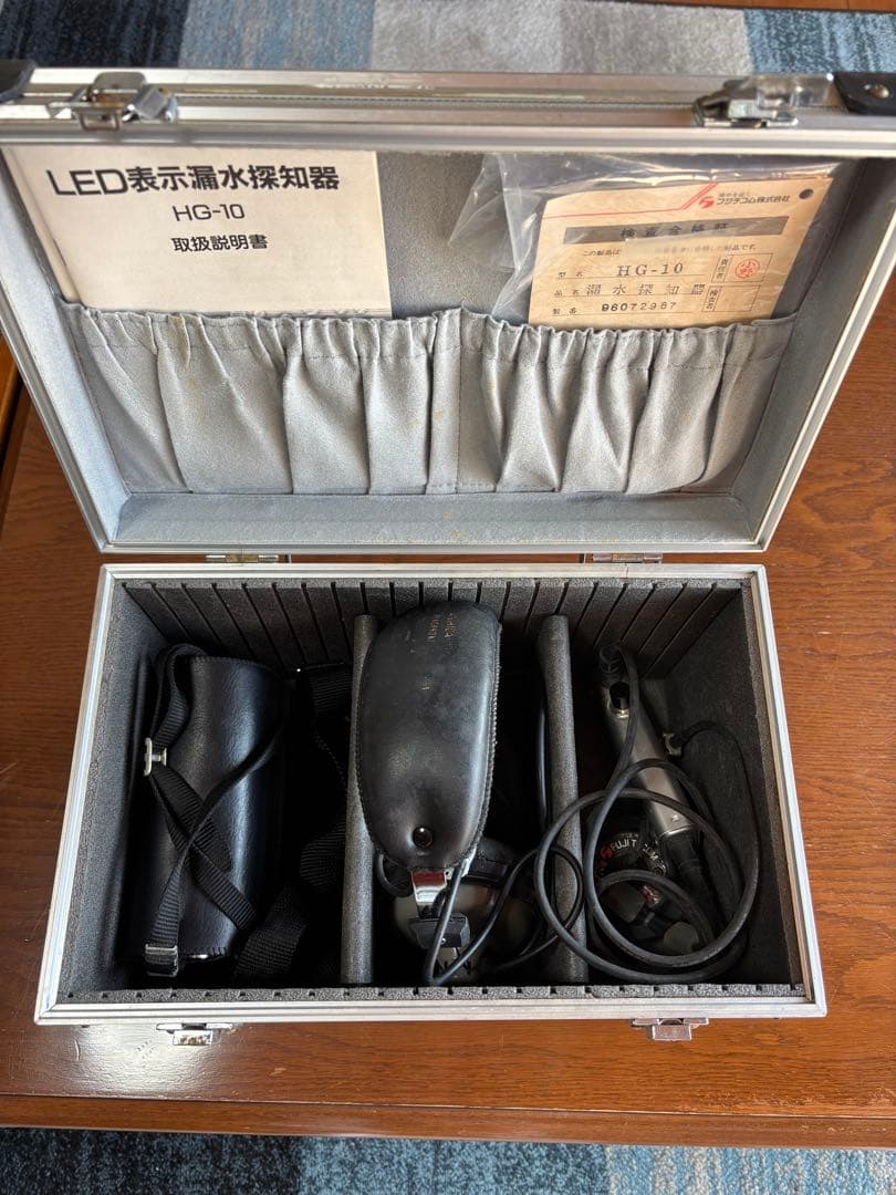 LED表示漏水探知器 FUJI TECOM HG-10 中古品