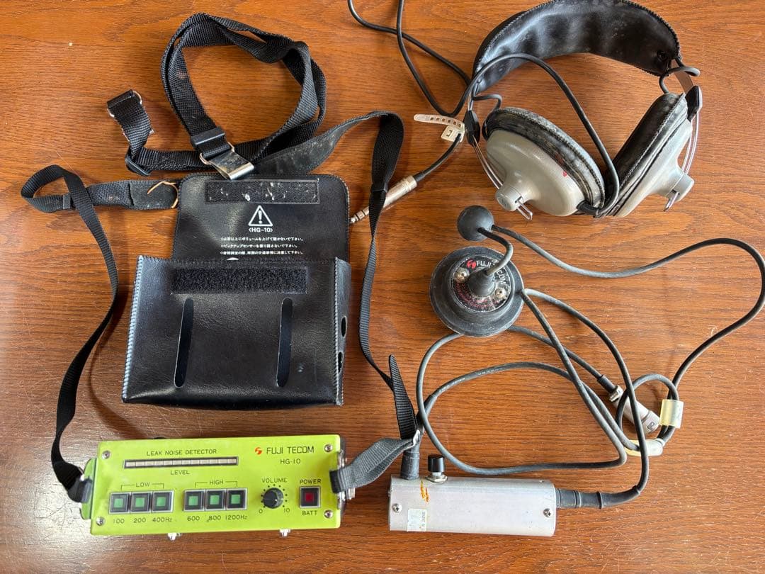 LED表示漏水探知器 FUJI TECOM HG-10 中古品