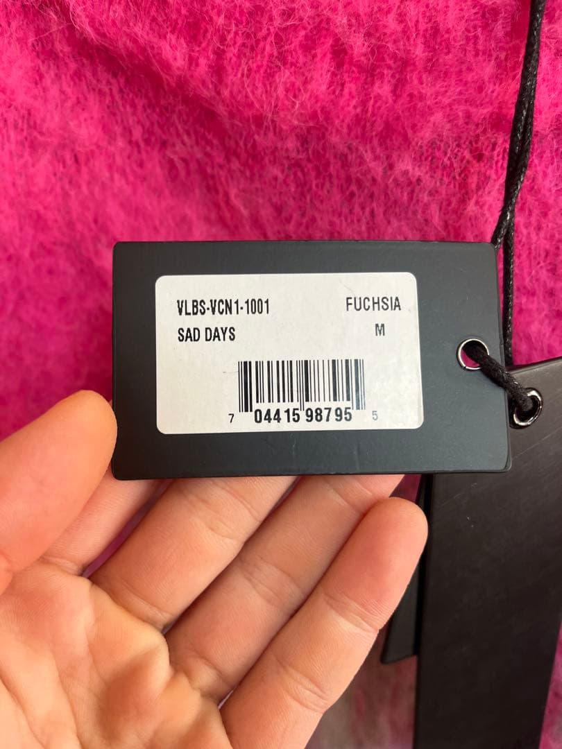 (新品) VALABASAS ピンク グラデーションセーター M