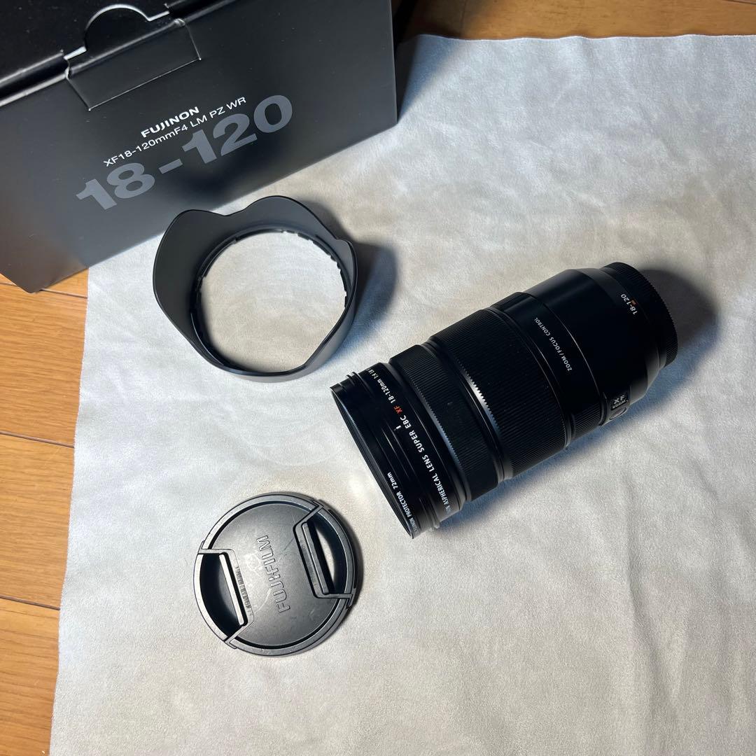 レンズ(ズーム) Fujinon XF 18-120mm F4 LM PZ WR