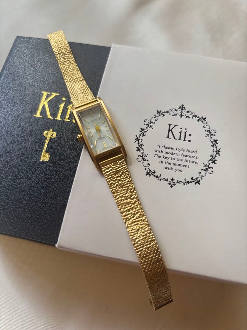 美品　CITIZEN kii エコドライブ レディース ソーラー時計