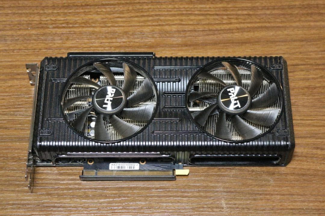 グラフィックボード・グラボ・ビデオカード PALIT GeForce RTX 3060Ti Dual OC