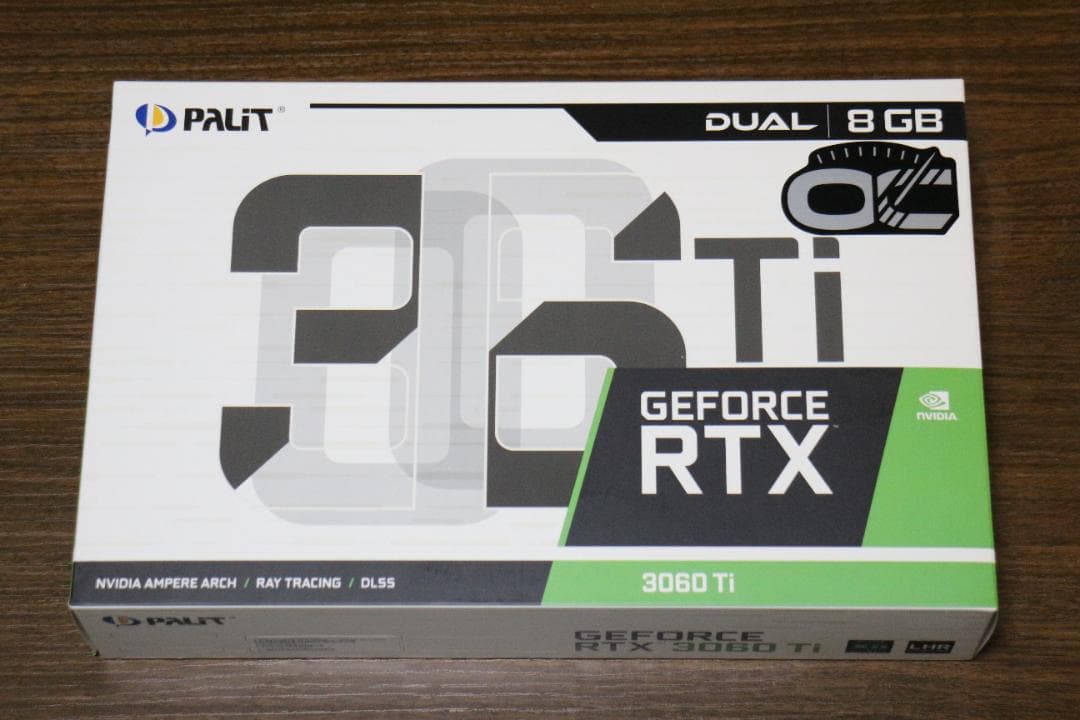 グラフィックボード・グラボ・ビデオカード PALIT GeForce RTX 3060Ti Dual OC