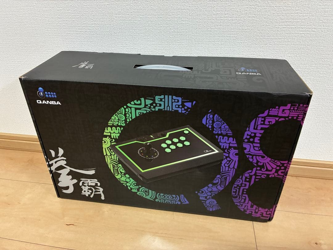 PC用ゲームコントローラー・コンバーター Qanba Q8 Silent Arcade Joystick Q8-GR