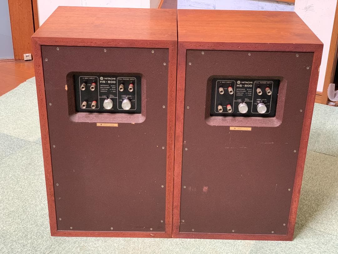 M7051 日立 HITACHI HS-500 スピーカー ペア ※2個口発送
