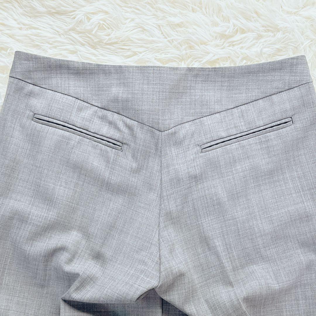 美品 セオリー スーツ セットアップ グレー ジャケット パンツ サイズ2