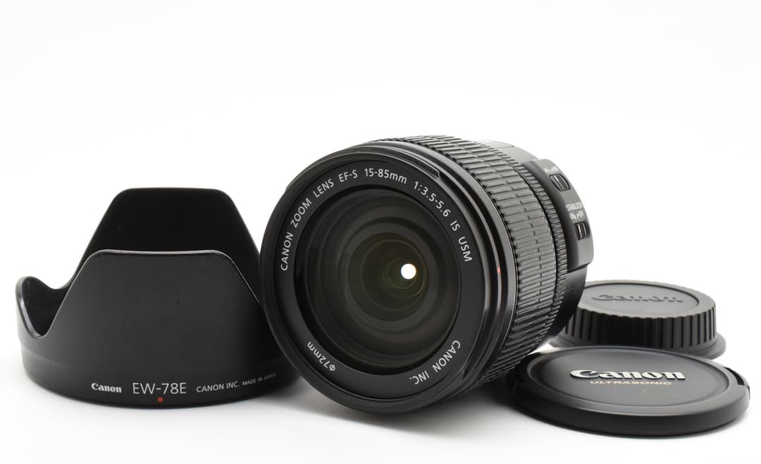 レンズ(ズーム) Canon EF-S 15-85mm F3.5-5.6 IS USM #8476