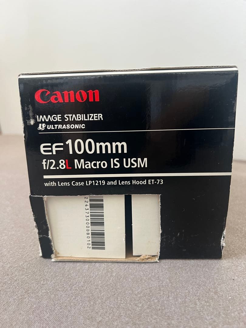 レンズ(単焦点) Canon EF 100mm f/2.8L Macro IS USM