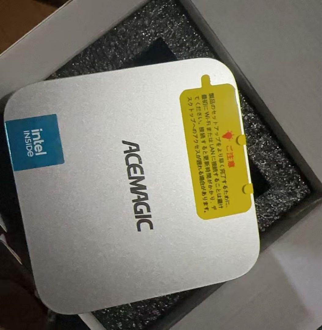 ミニpc未使用T8plus 12GB RAM 256GB