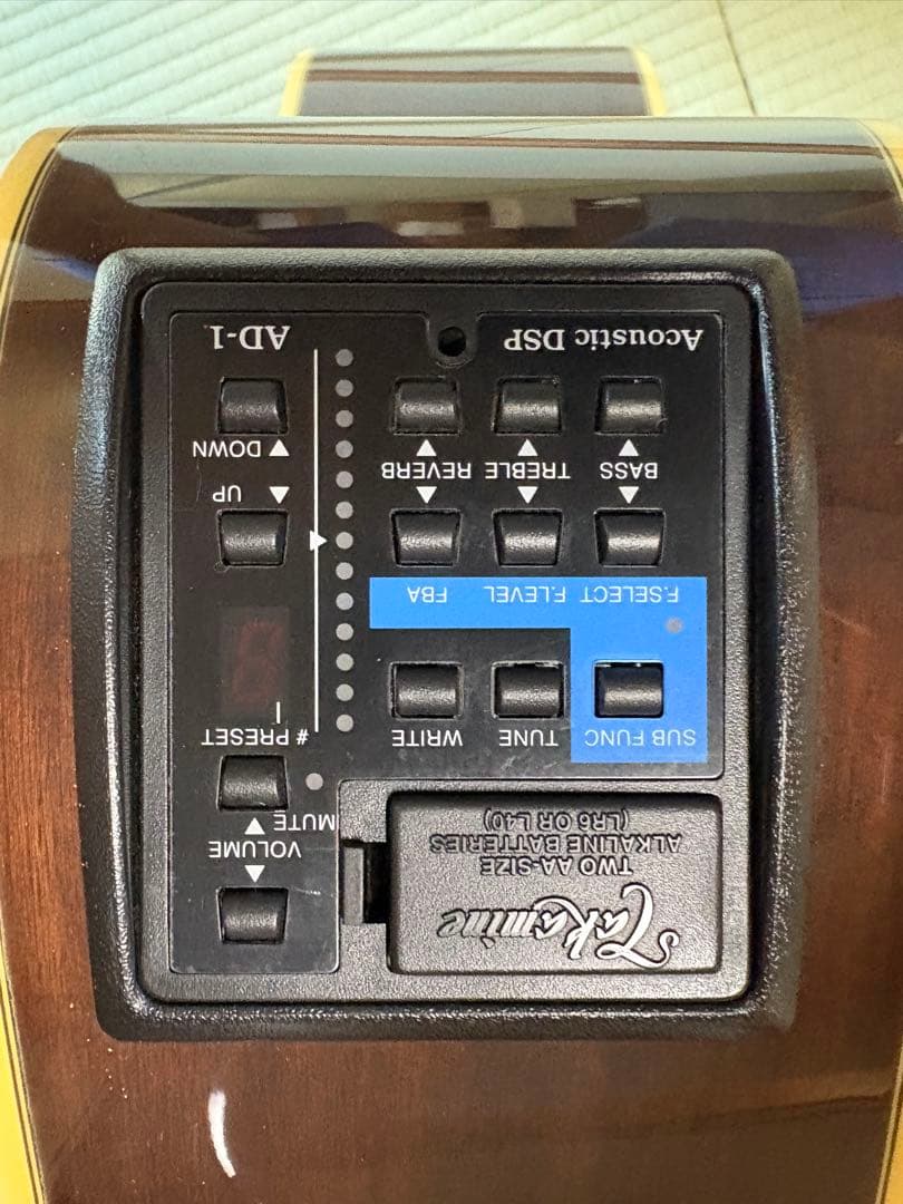 【美品】Takamine アコースティックギター サンバースト ハードケース付き