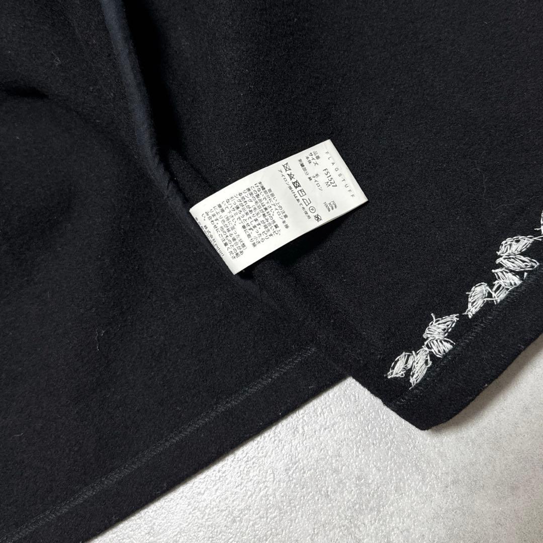 【即完】F-LAGSTUF-F ウールジャケット 虎 富士山 刺繍 スカジャン