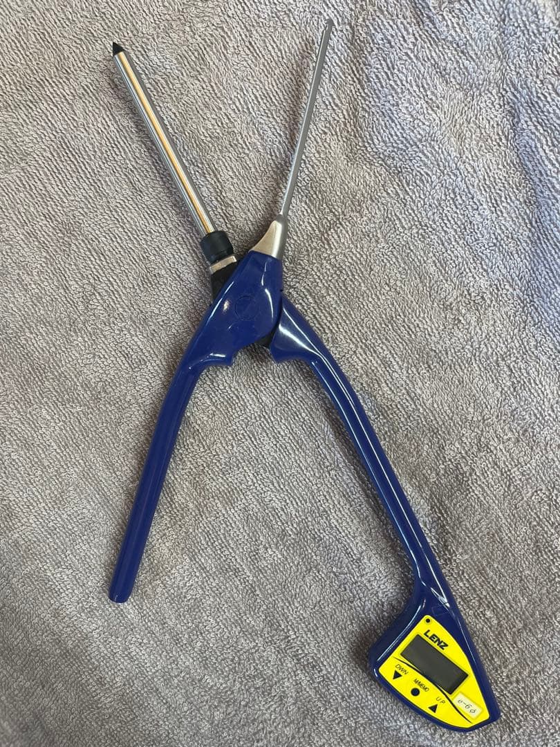 美品 LENZ デジタルアイロン e-6丸