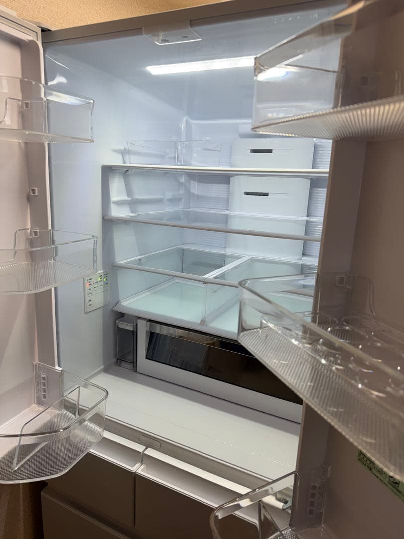 奈良発 日立 2025年製 フレンチ 6ドア冷蔵庫 570L VW57V （W）