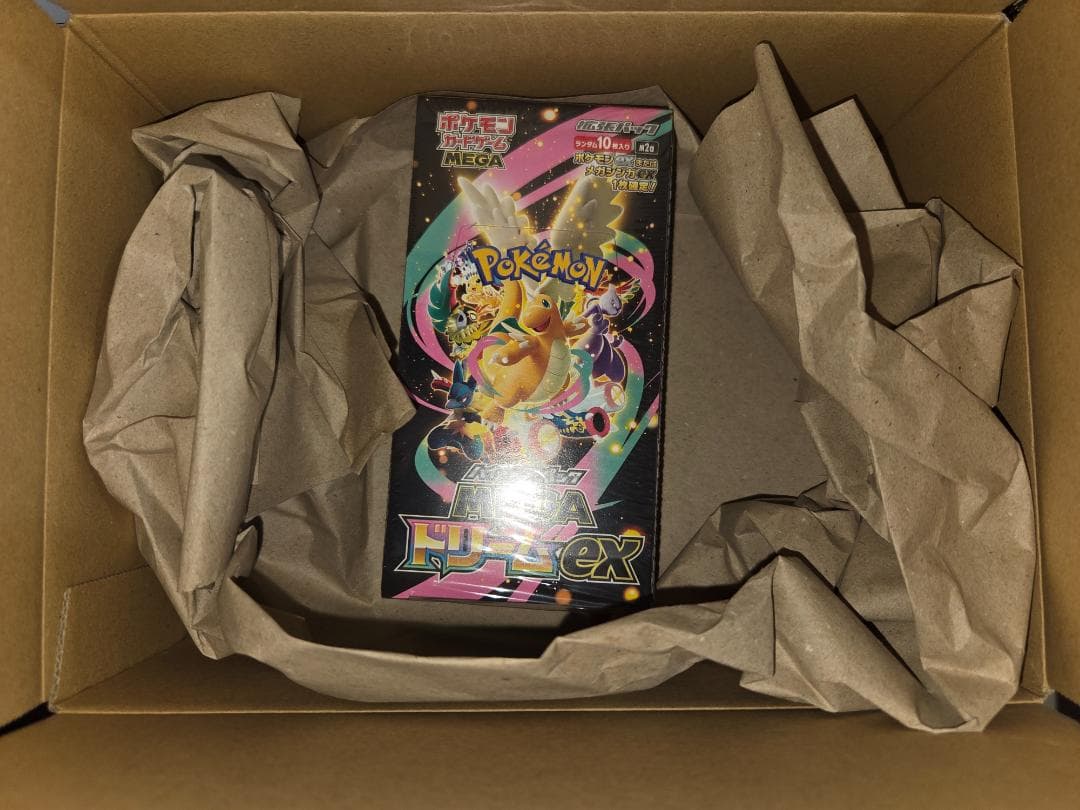 「MEGAドリームex」 ポケモンカードゲーム 1箱 シュリンク付き ポケカ