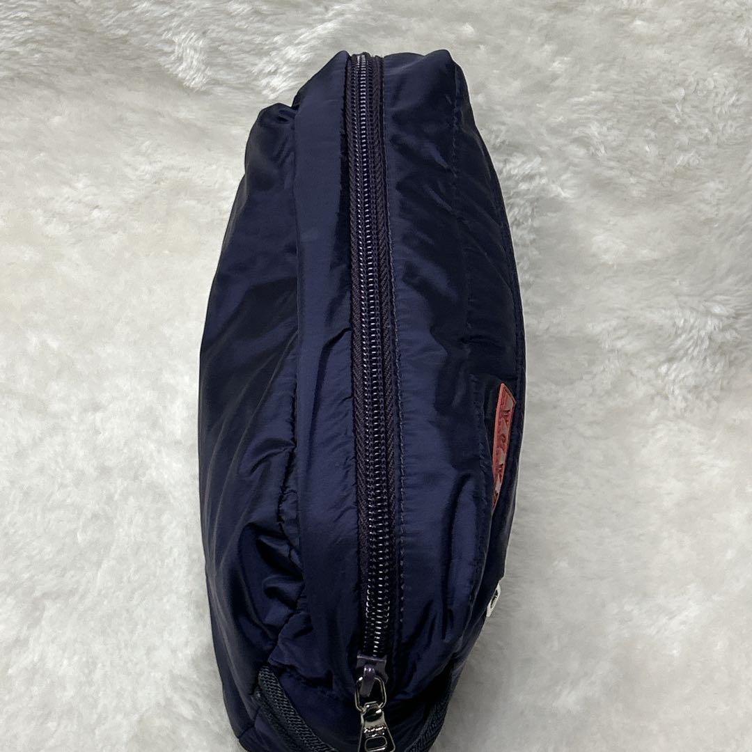 PRADA SPORTS プラダスポーツ ナイロンポーチ パープル ゴルフ小物