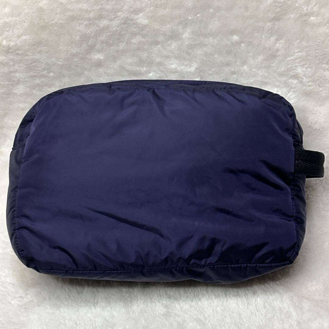 PRADA SPORTS プラダスポーツ ナイロンポーチ パープル ゴルフ小物