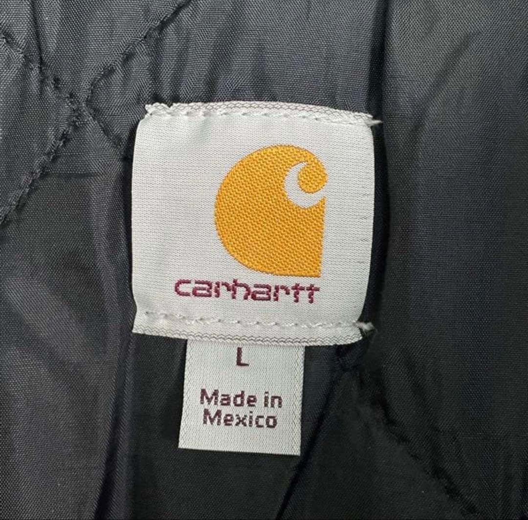 【襟コーデュロイ】カーハート☆ワンポイントロゴダック地ジャケット