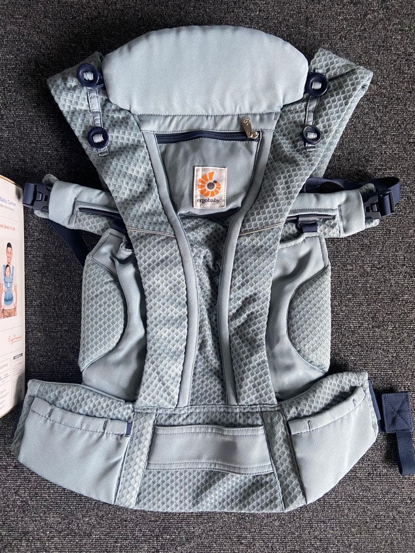 ergobaby OMNI breeze 抱っこひも スレートブルー