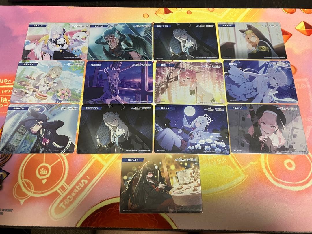 ウィクロス　ブルーアーカイブ　LR SR TKR