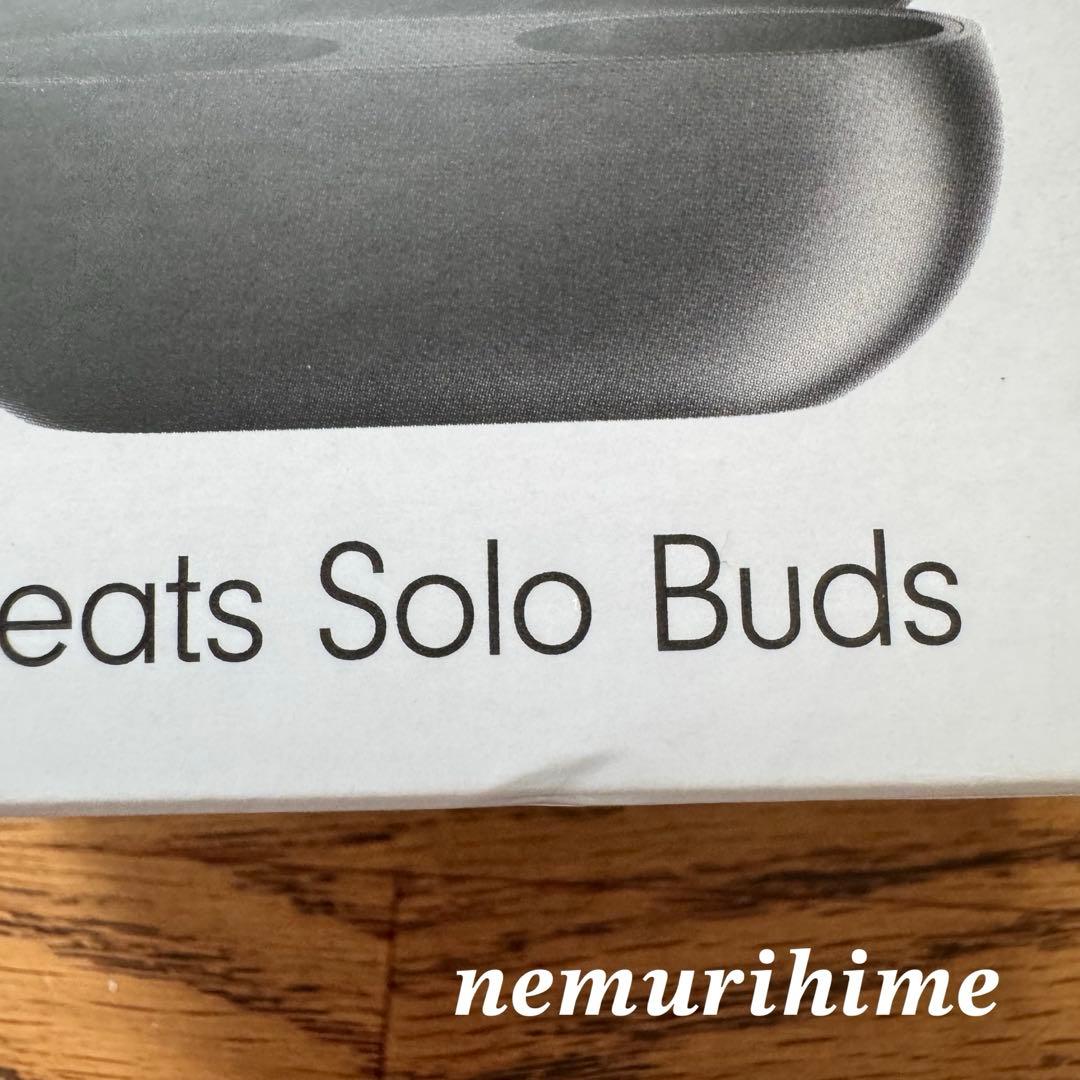 【新品、未開封】beats solo buds ワイヤレスイヤホン ブラック