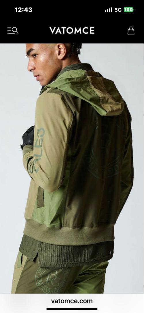 メンズウェア 1PIU1UGUALE3GOLF CRAZY WINDBREAKER SETUP