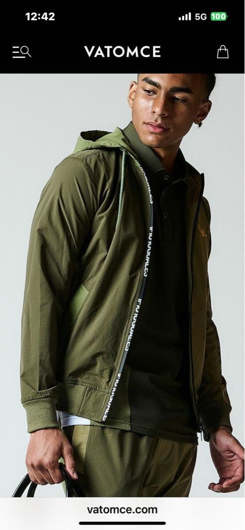 メンズウェア 1PIU1UGUALE3GOLF CRAZY WINDBREAKER SETUP