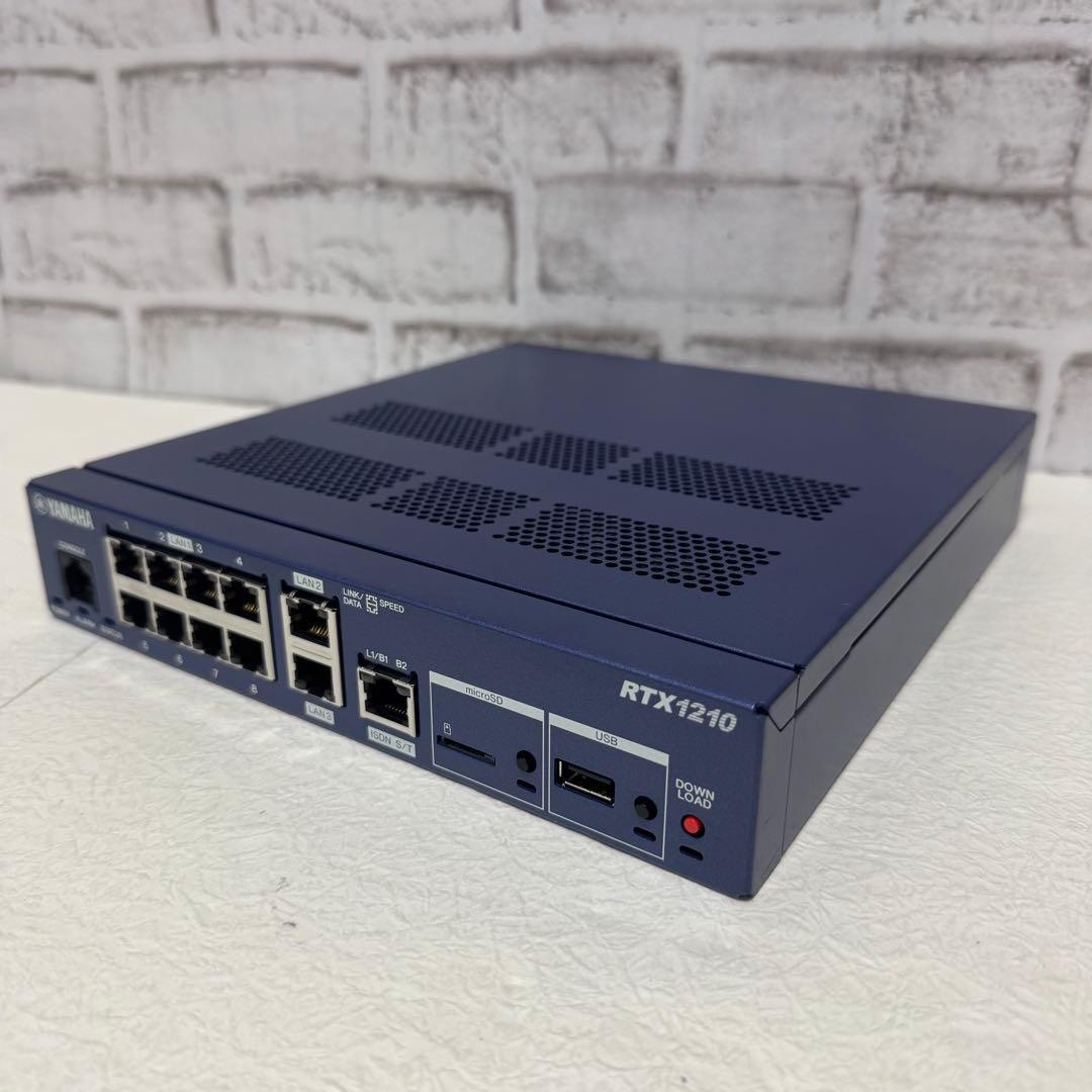 【極美品・初期化済み】YAMAHA RTX1210 VPNルーター