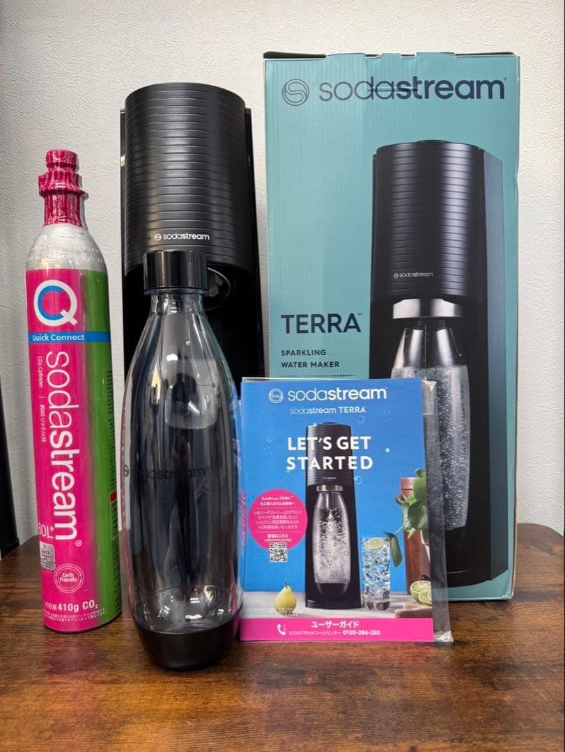 新品未使用 SodaStream TERRA 黒