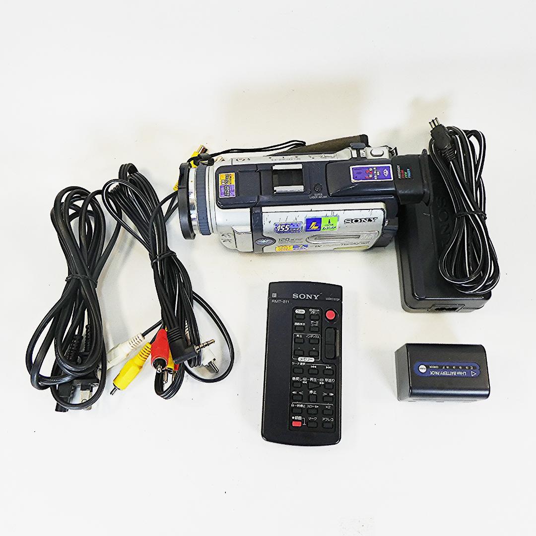 動作品 ソニーDCR-TRV30 MiniDV ビデオカメラDVDダビングに最適