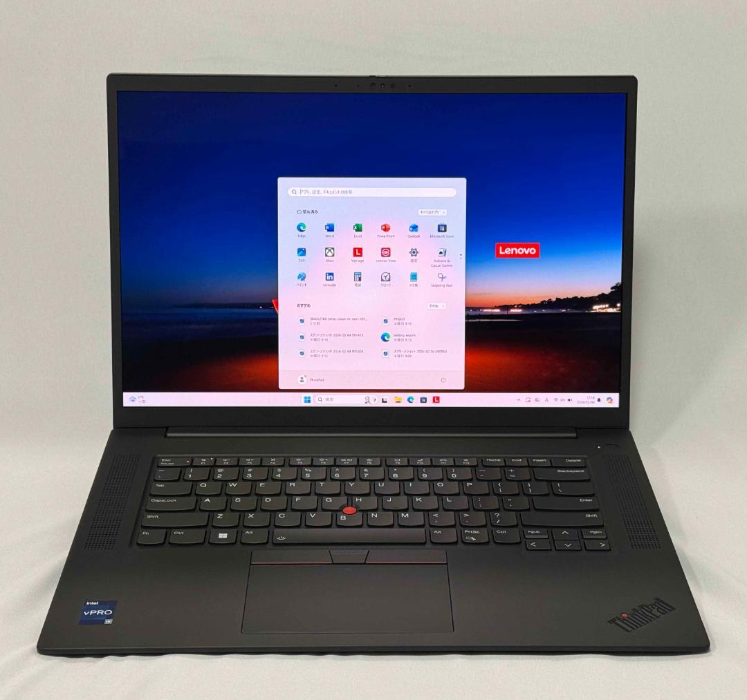 美品高性能 ThinkPad P1 Gen 6 OLED-i9/32GB/1TB