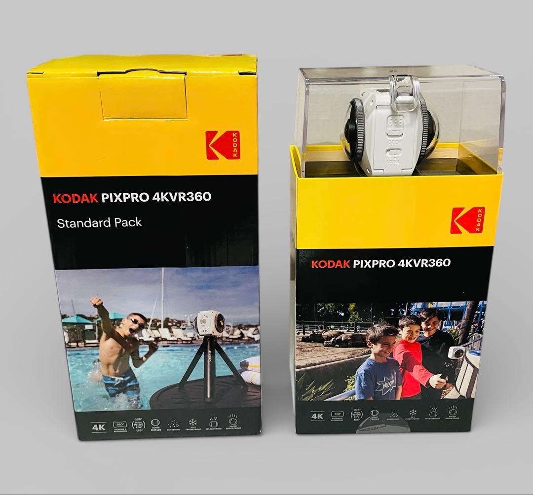 新品未使用 Kodak PIXPRO 4KVR360 StandardPack