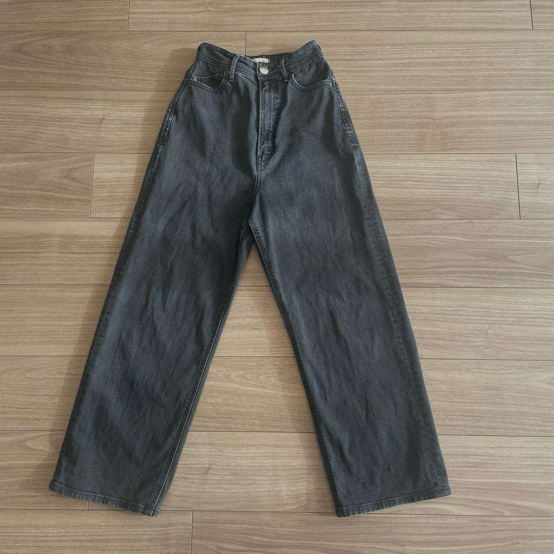 YANUK IENA 別注 JOAN OBK ルーズストレートデニム