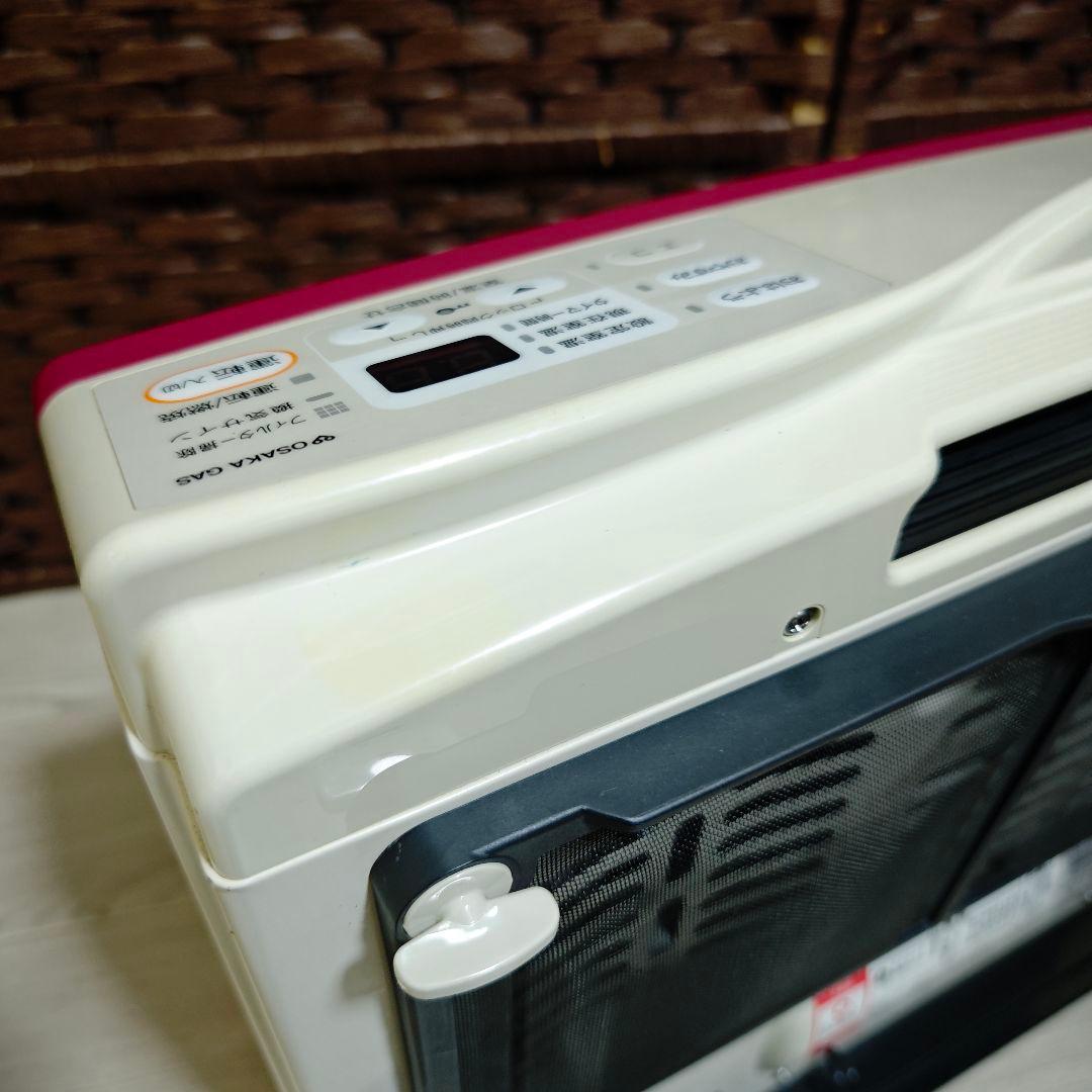 【美品】リンナイ RC-M2401E ガスファンヒーター 都市ガス用 レッド