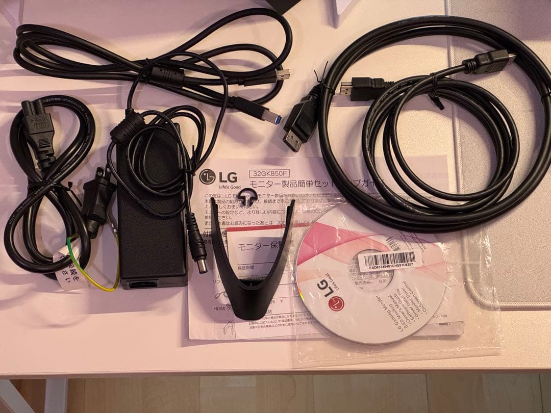 LG ゲーミングモニター 31.5インチ WQHD 144Hz 32GK850F