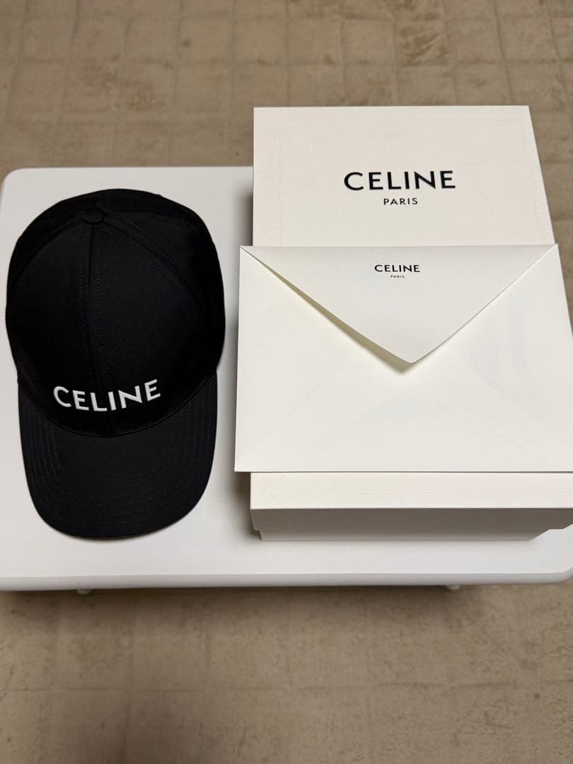 CELINE ベースボールキャップ / コットン