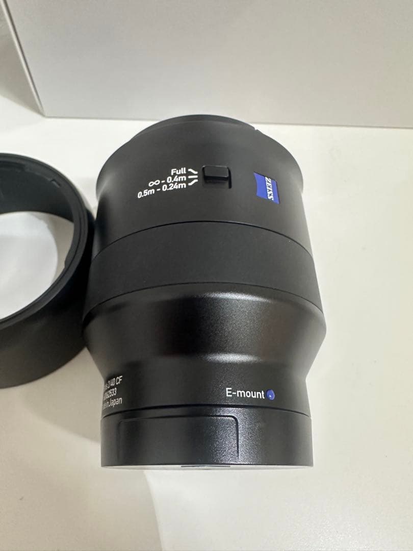 美品　Zeiss Batis 2/40 CF E-mount レンズ　箱　フード