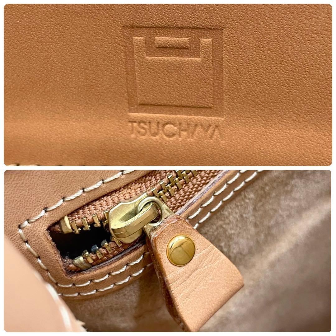 土屋鞄　ナチューラ　トートバッグ　ステッチ　ロゴ　スクエア　メンズ