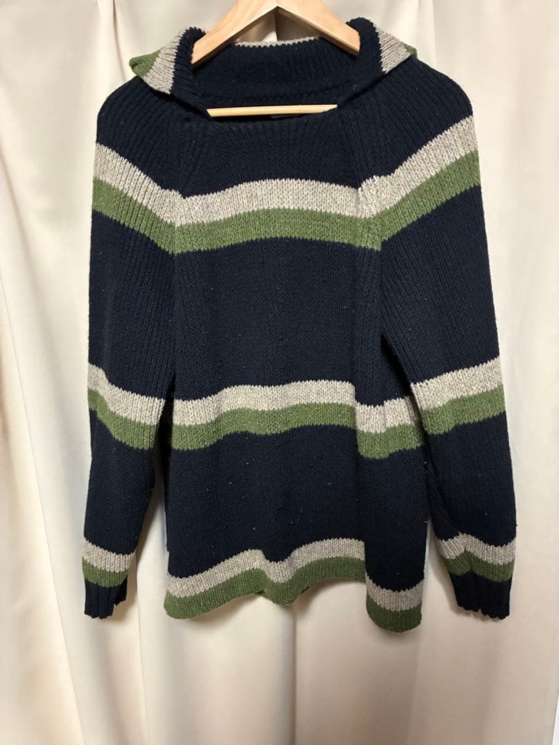 フィグベル　PHIGVEL MAKERS & CO ストライプニットセーター