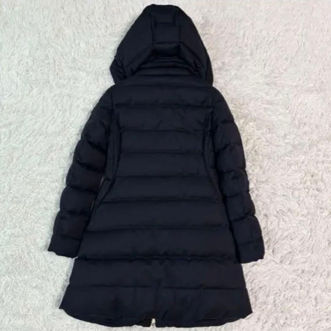 別注/未使用級　タトラス ダウンコート ポリテアマ ウール ダークネイビー