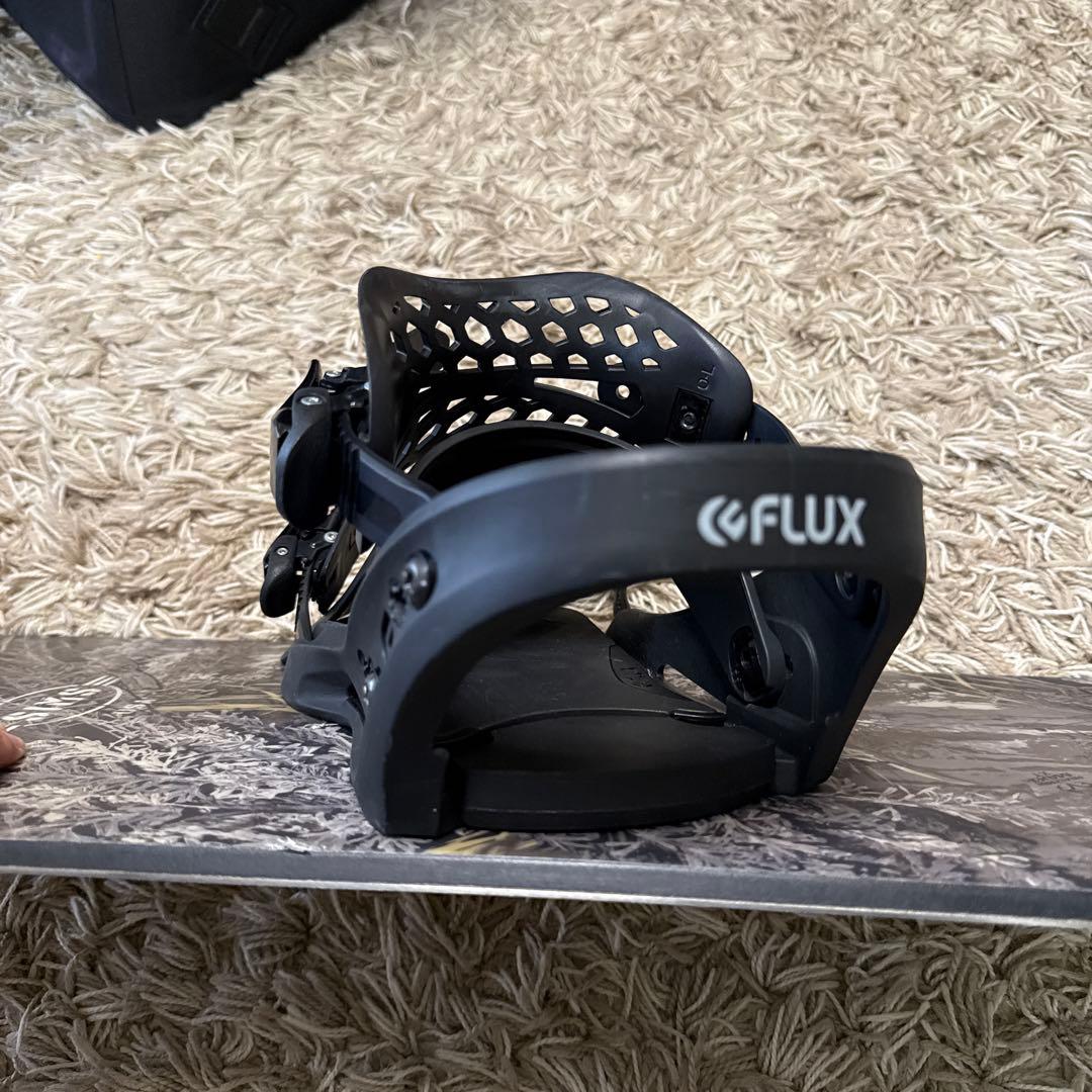 【ほぼ新品級】豪華スノーボードフルセット SIMS×FLUX ケース付 早い者勝