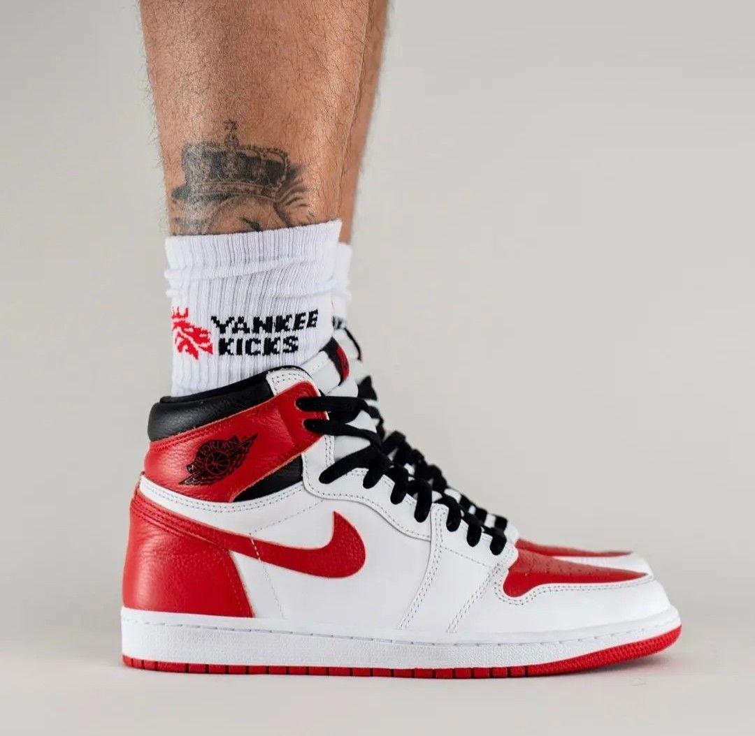 【美品】 NIKE エアジョーダン1 ハイ OG ヘリテージ