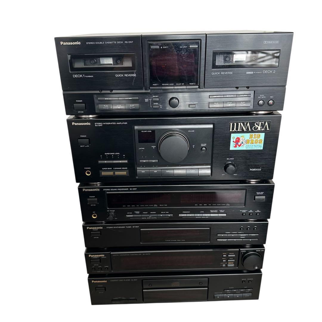 ジャンク　パナソニック システムコンポ 6点 SU-DN7 SL-DN7