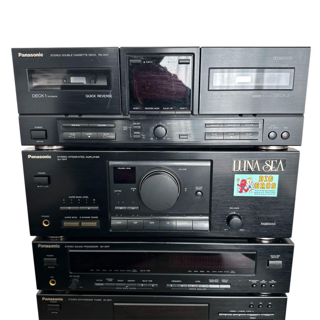 ジャンク　パナソニック システムコンポ 6点 SU-DN7 SL-DN7