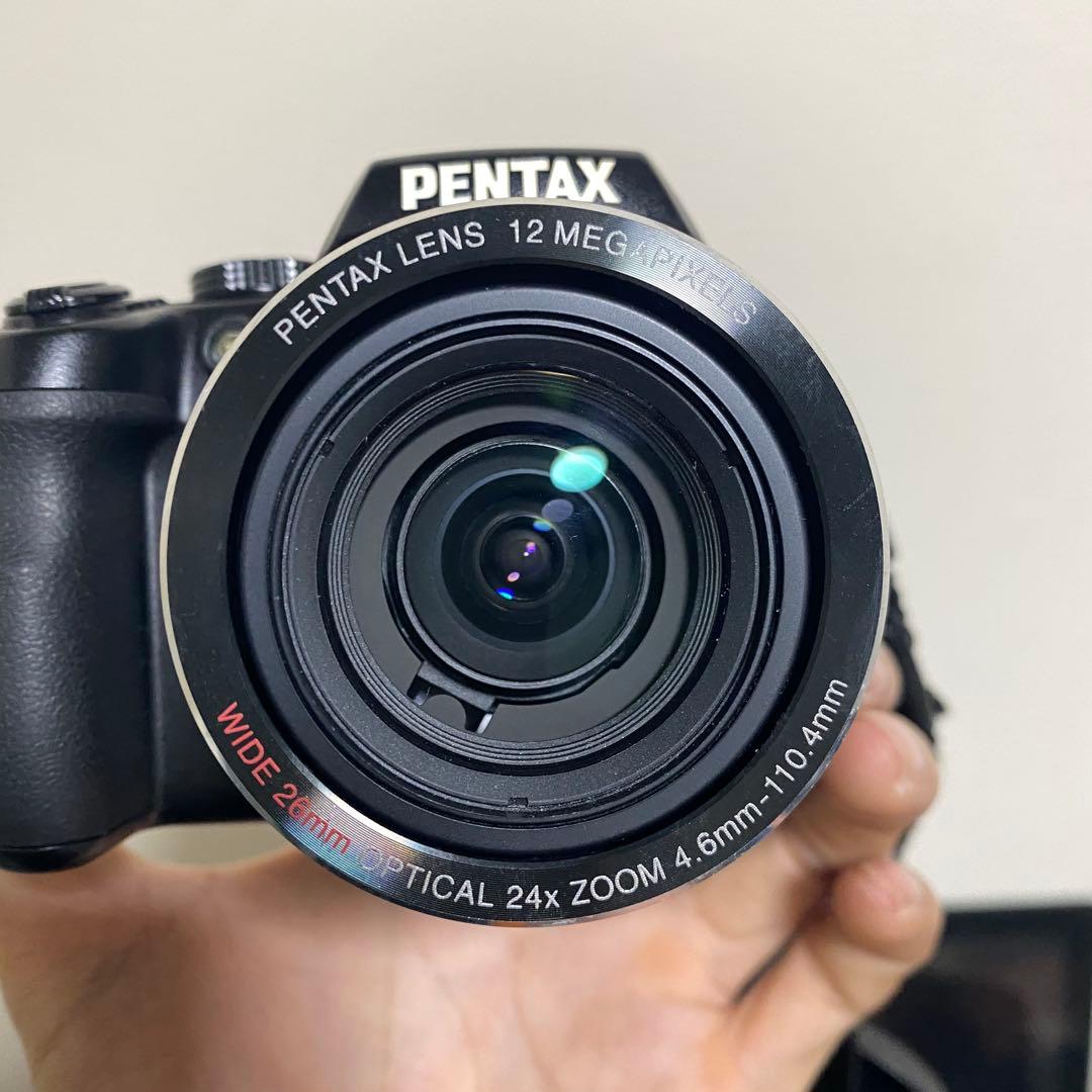 PENTAX X70 ネオ一眼デジカメ 24倍ズーム 付属品多数 動作品