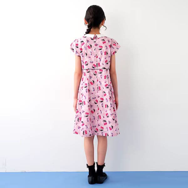 【新品】ANNA SUI mini Cherry 総柄 ワンピース 150