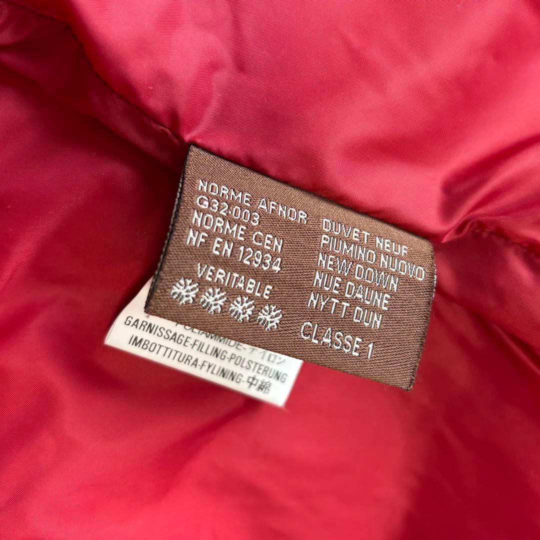 【正規品】MONCLER モンクレール ダウンジャケット レッド　サイズ1