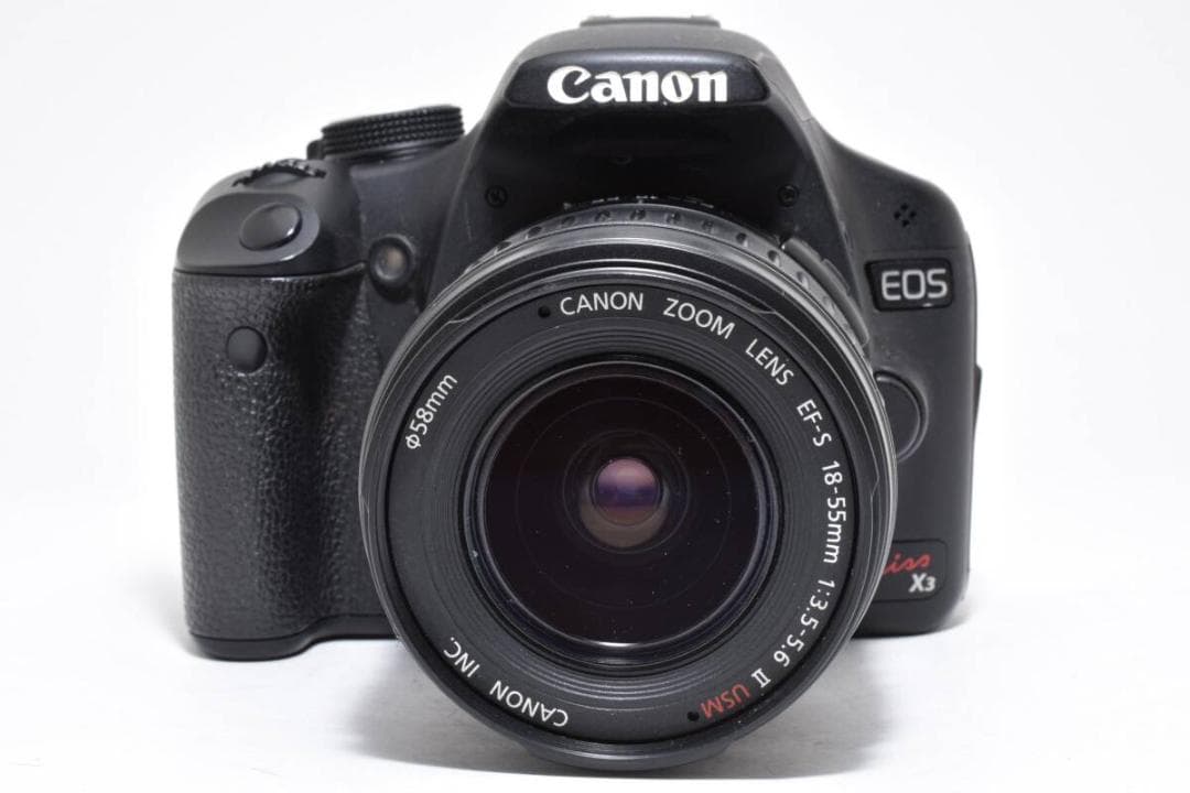 ショット数:12016回 Canon Kiss X3 レンズセット #1101