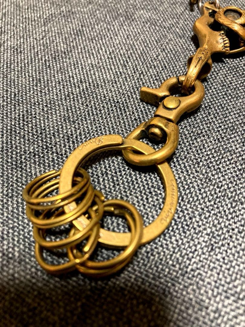 galcia スカルデザイン キーホルダー