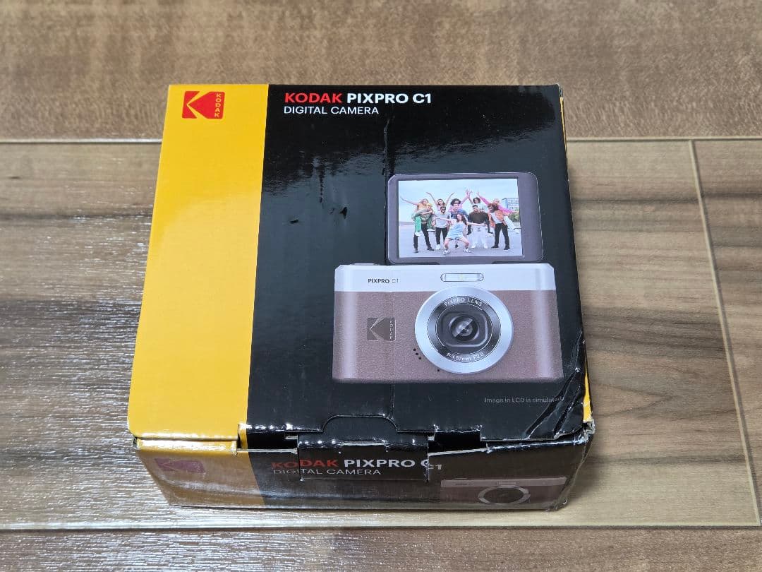 KODAK PIXPRO C1 ブラウン　コンパクトカメラ